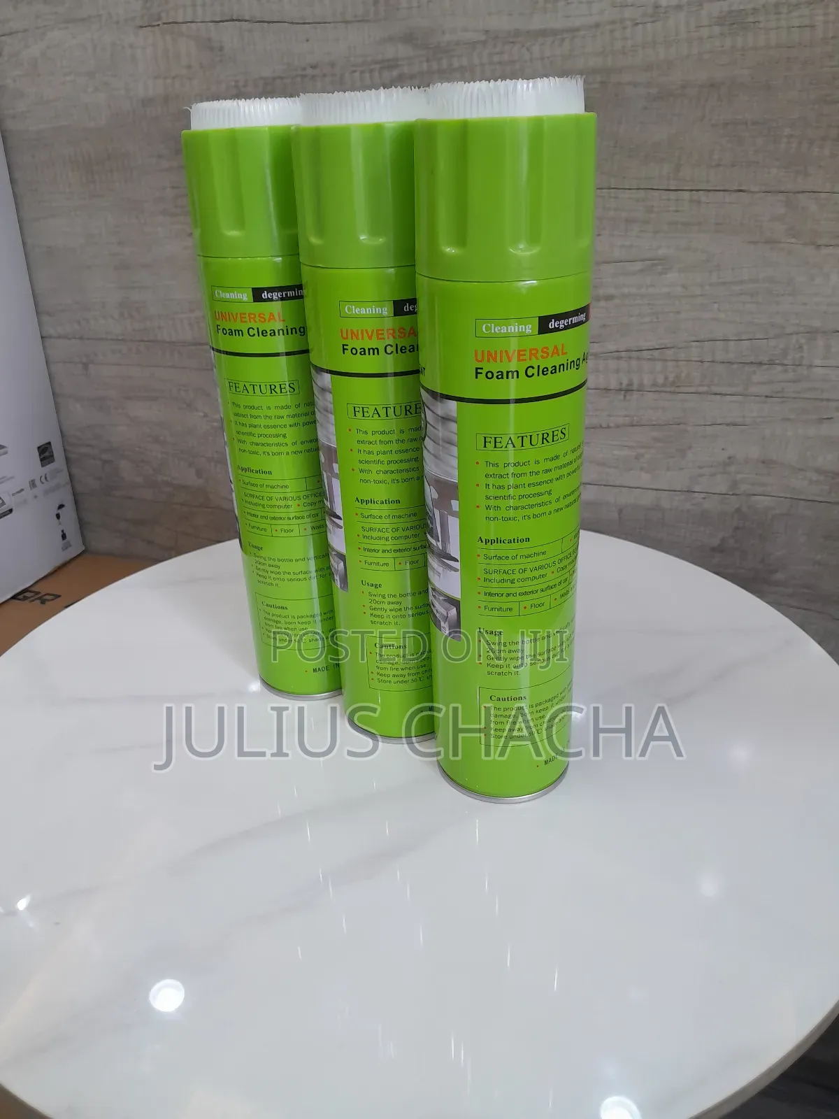 Foam Cleaning Agent