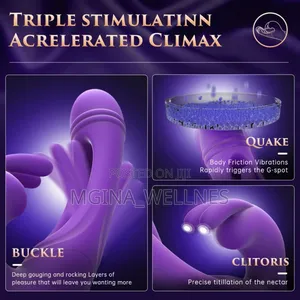 Vibrator Flapping G Spot Toys, 3 in 1 Sex Toys4couples