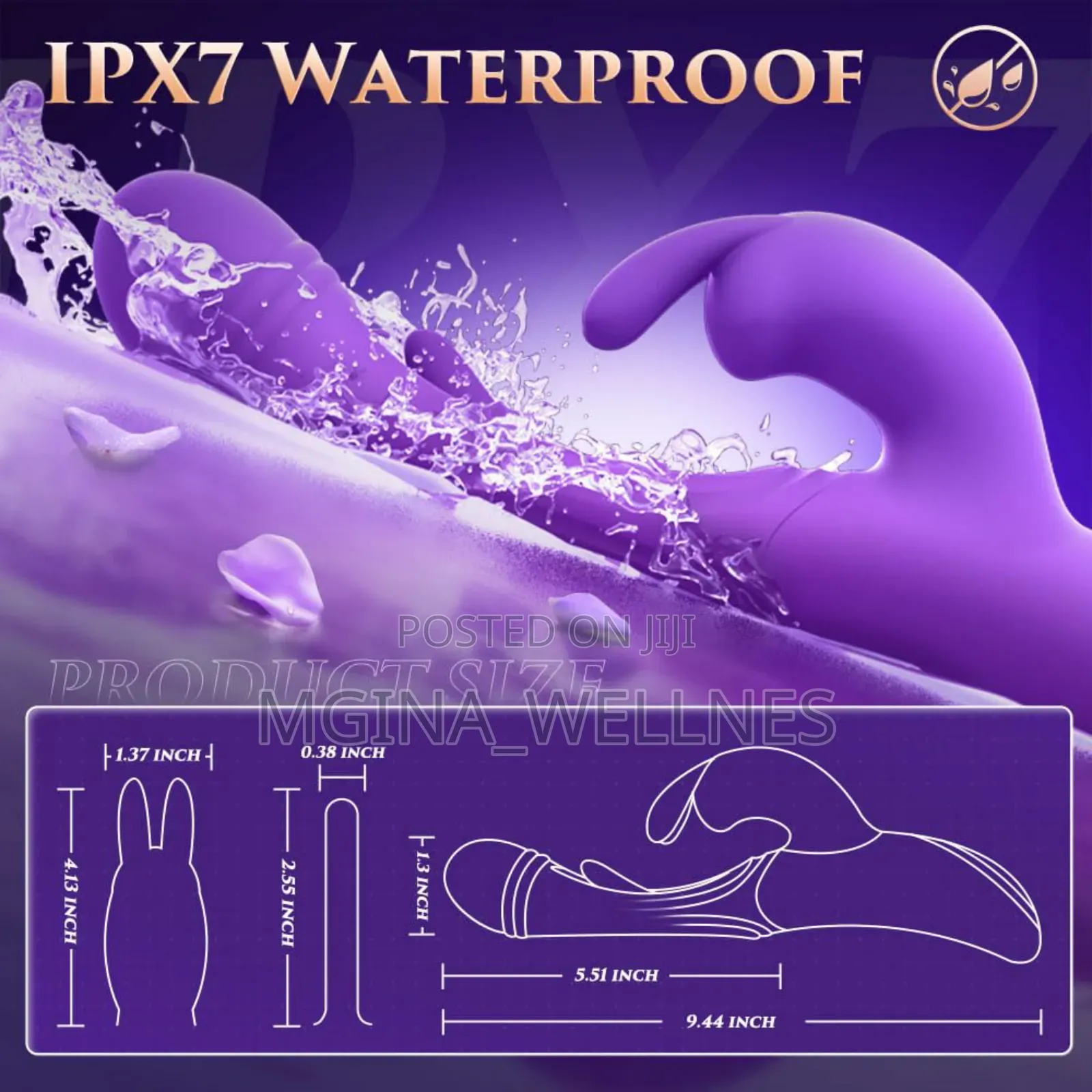 Vibrator Flapping G Spot Toys, 3 in 1 Sex Toys4couples