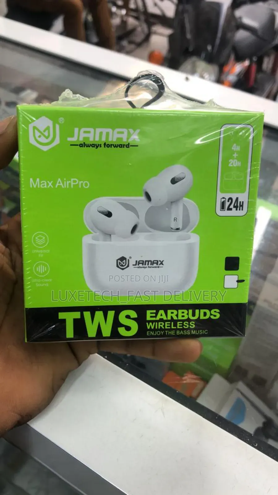 Jamax Max Airpro TWS (True Wireless Stereo) Earbuds