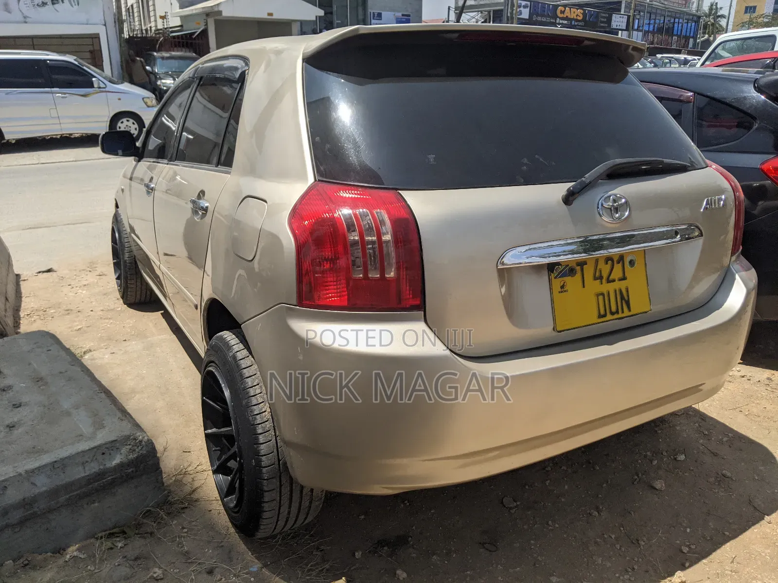 Toyota Allex 2005 Gold