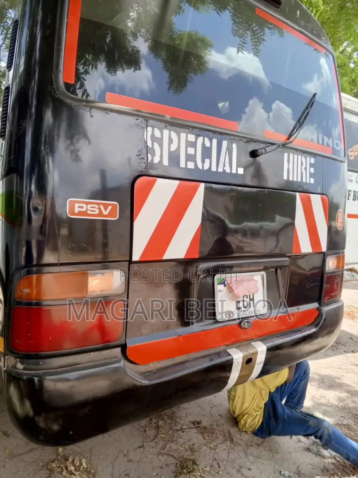 Toyota Coaster 2004 Black