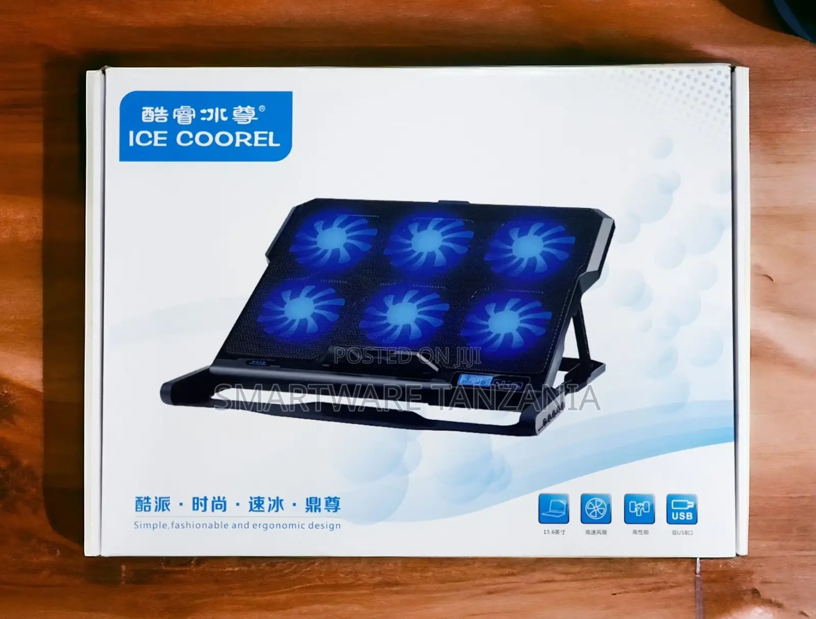 Gaming Notebook Cooling Stand With 6 Fans/6 Fan Cooling Pad