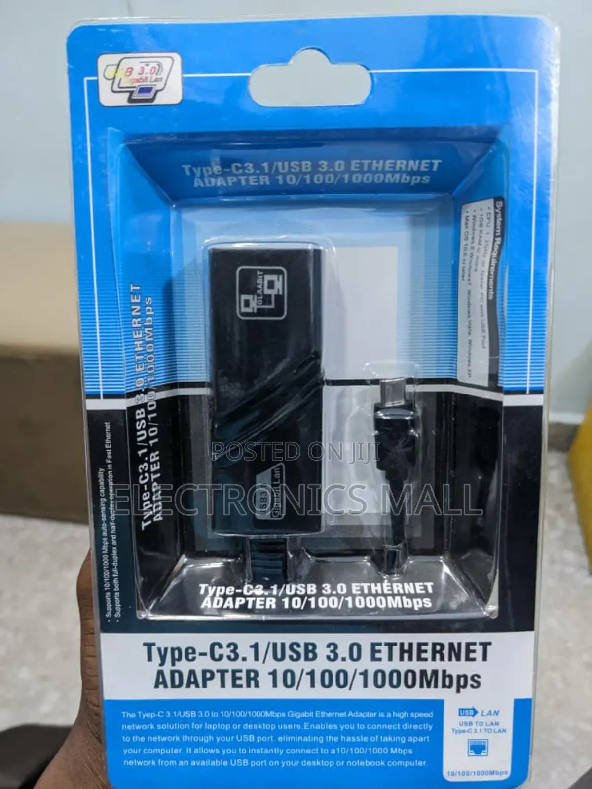 Type-C to Ethernet Adapter