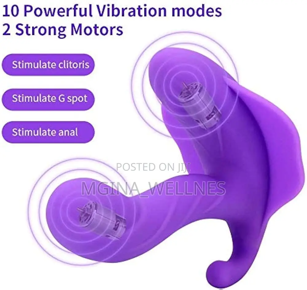 Wearable G-Spot Clit Vibrator With Heating Remote Control,