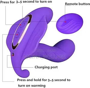 Wearable G-Spot Clit Vibrator With Heating Remote Control,