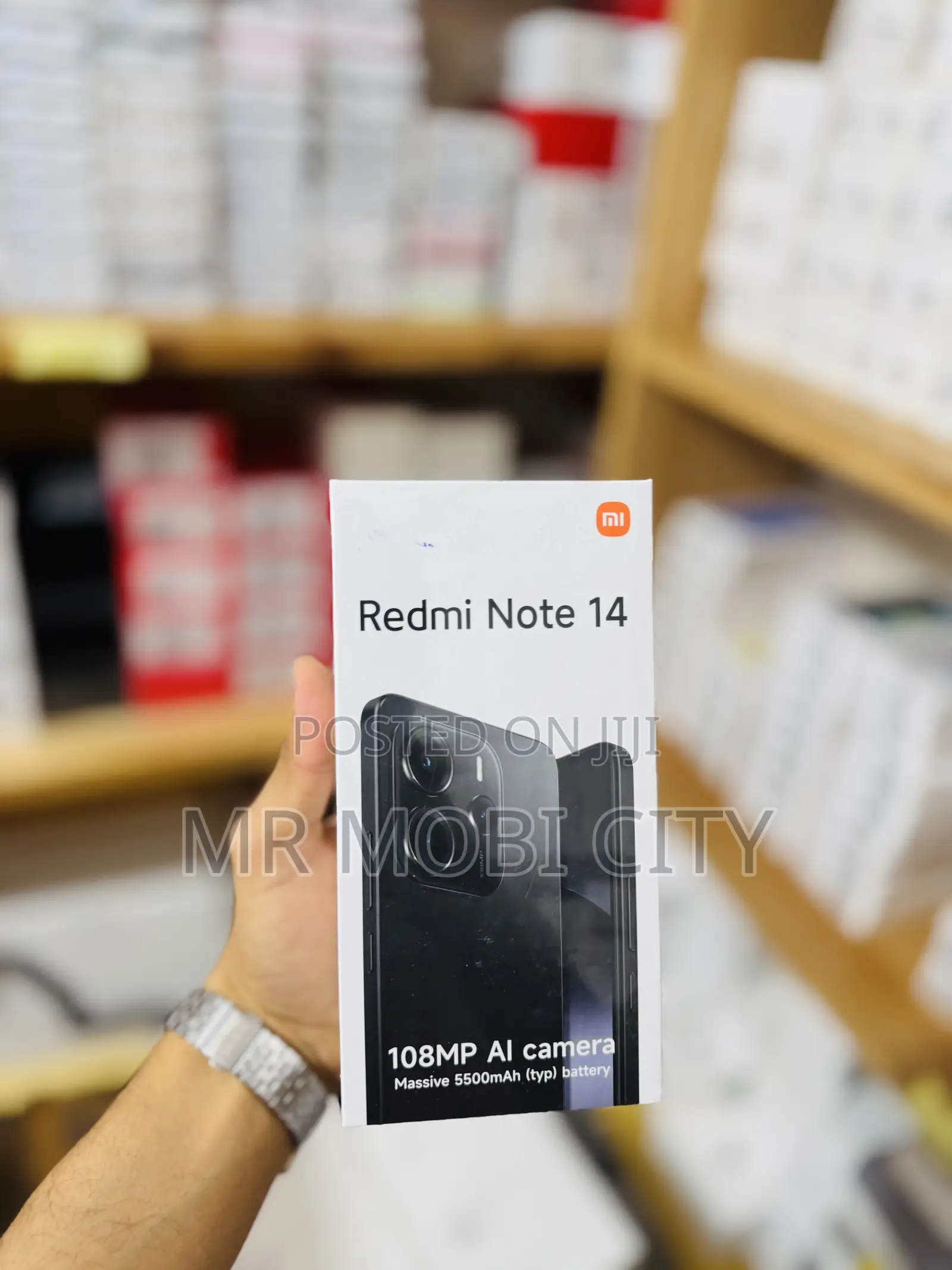 New Xiaomi Redmi Note 14 4G 256 GB Black