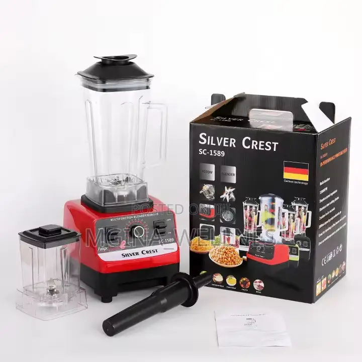 Silver Crest 2-in-1 Heavy Duty Blender Grinder With 4500w