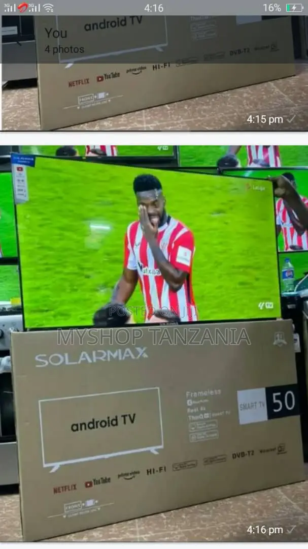 Solarmax 50 Inches Smart Tv
