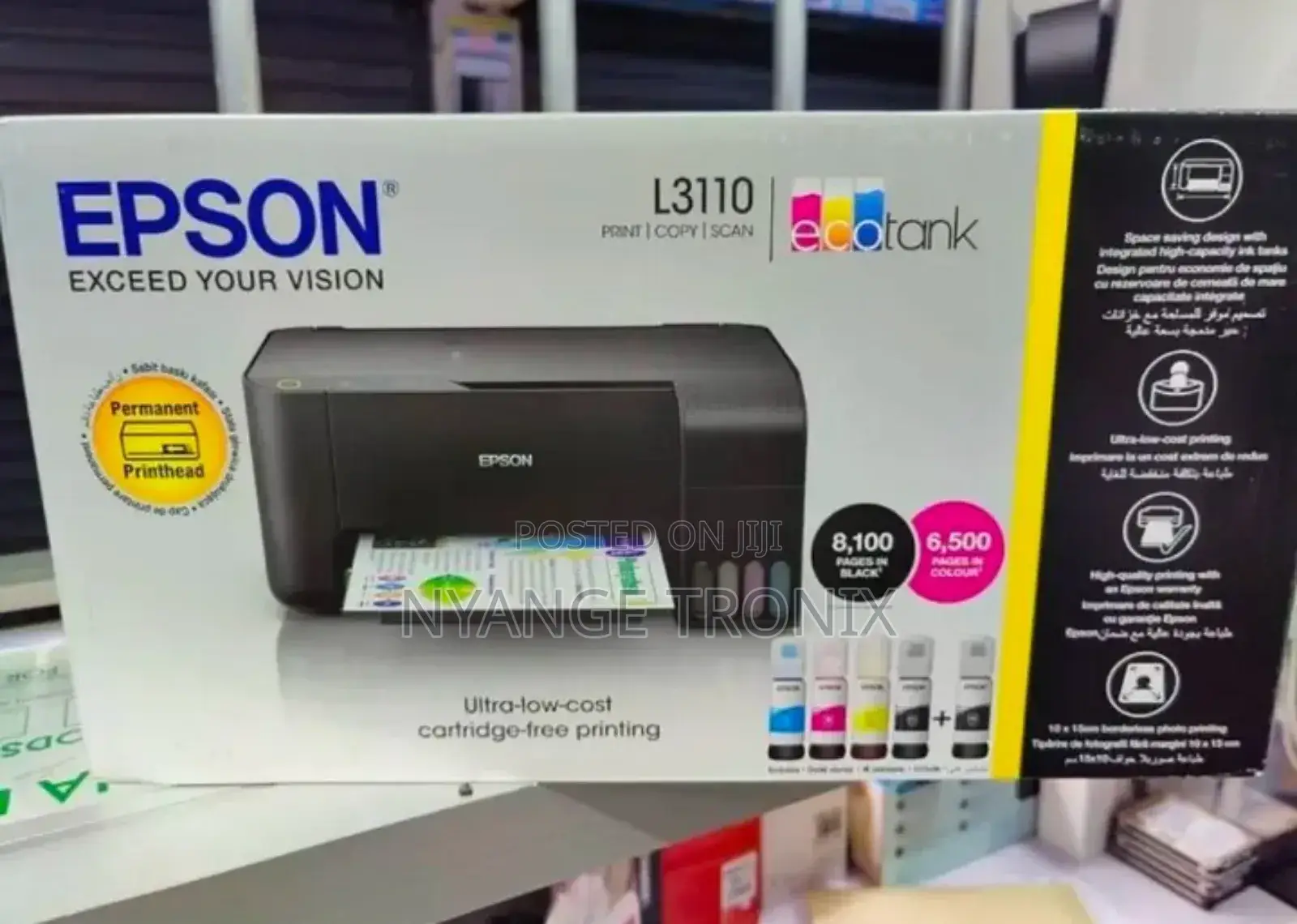 Epson Ecotank L3110 and L3111