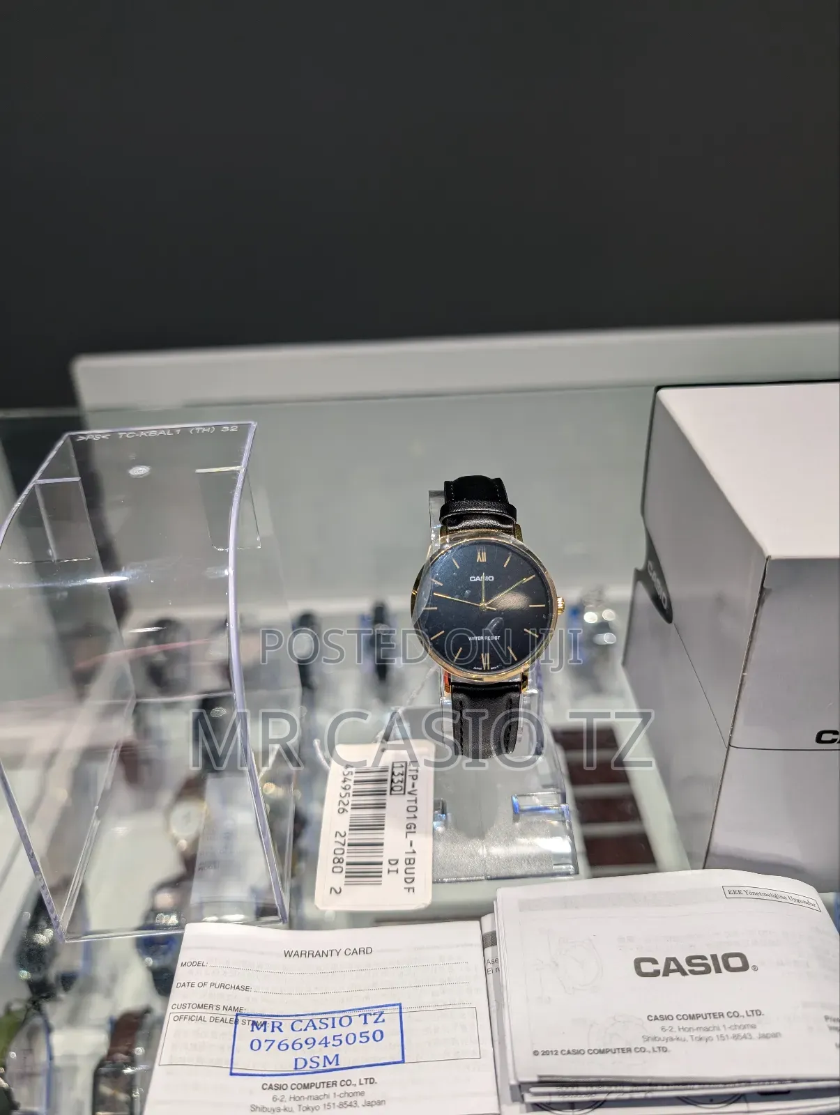 Casio Watch for Women (Ltp-Vt01gl-1budf)