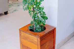 Wooden Flower Pot