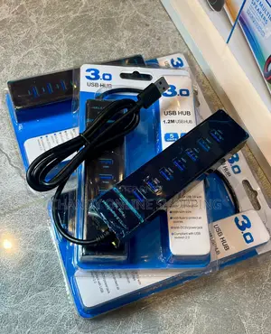 *1.2 Metres Usb 3.0 Hub 7 Ports