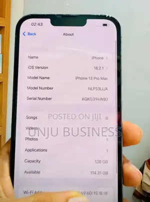 Apple iPhone 13 Pro Max 128 GB Blue