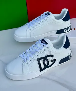 Men's Sneakers Dolce Gabbana White Leather