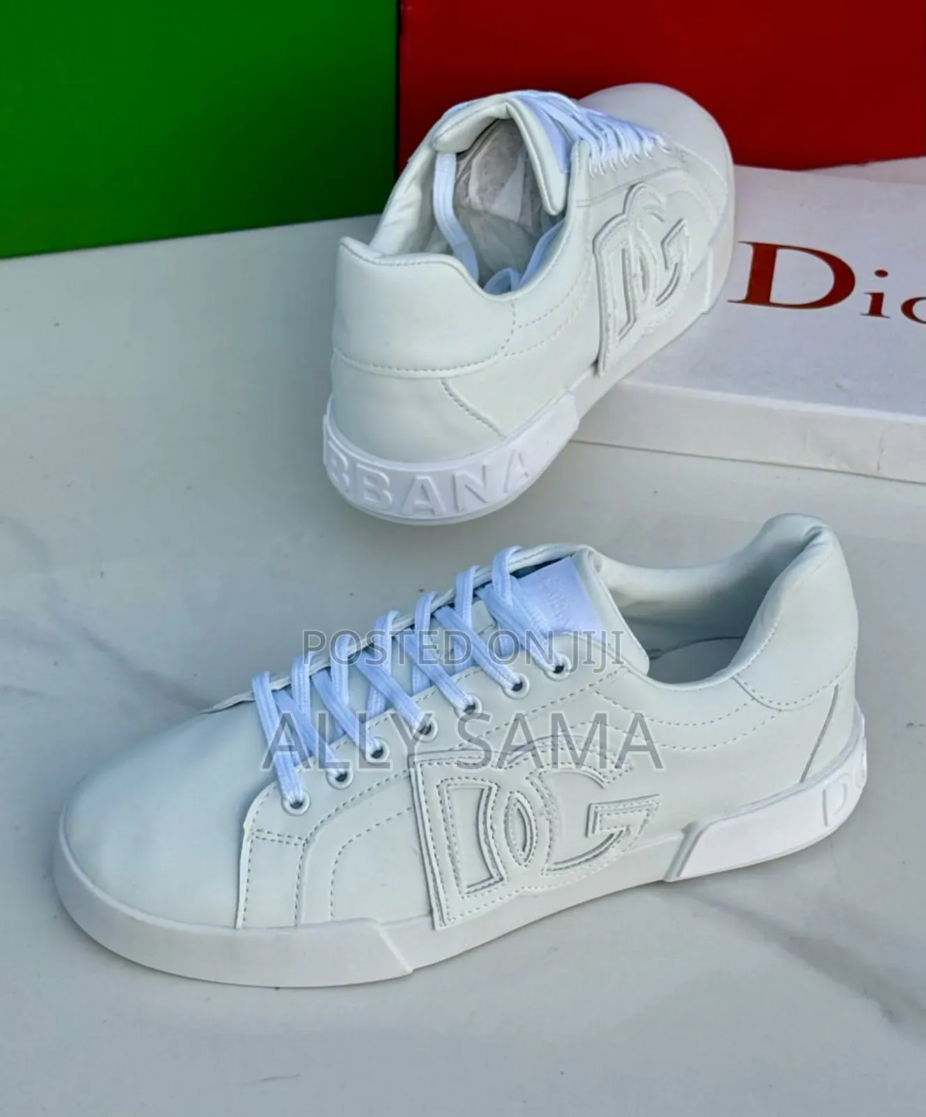 Men's Sneakers Dolce Gabbana Full White