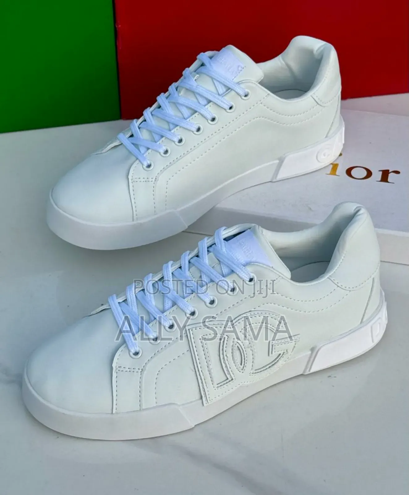 Men's Sneakers Dolce Gabbana Full White