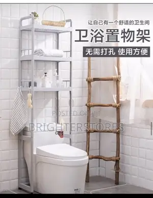 Plastic Toilet Rack Water N Rust Proof
