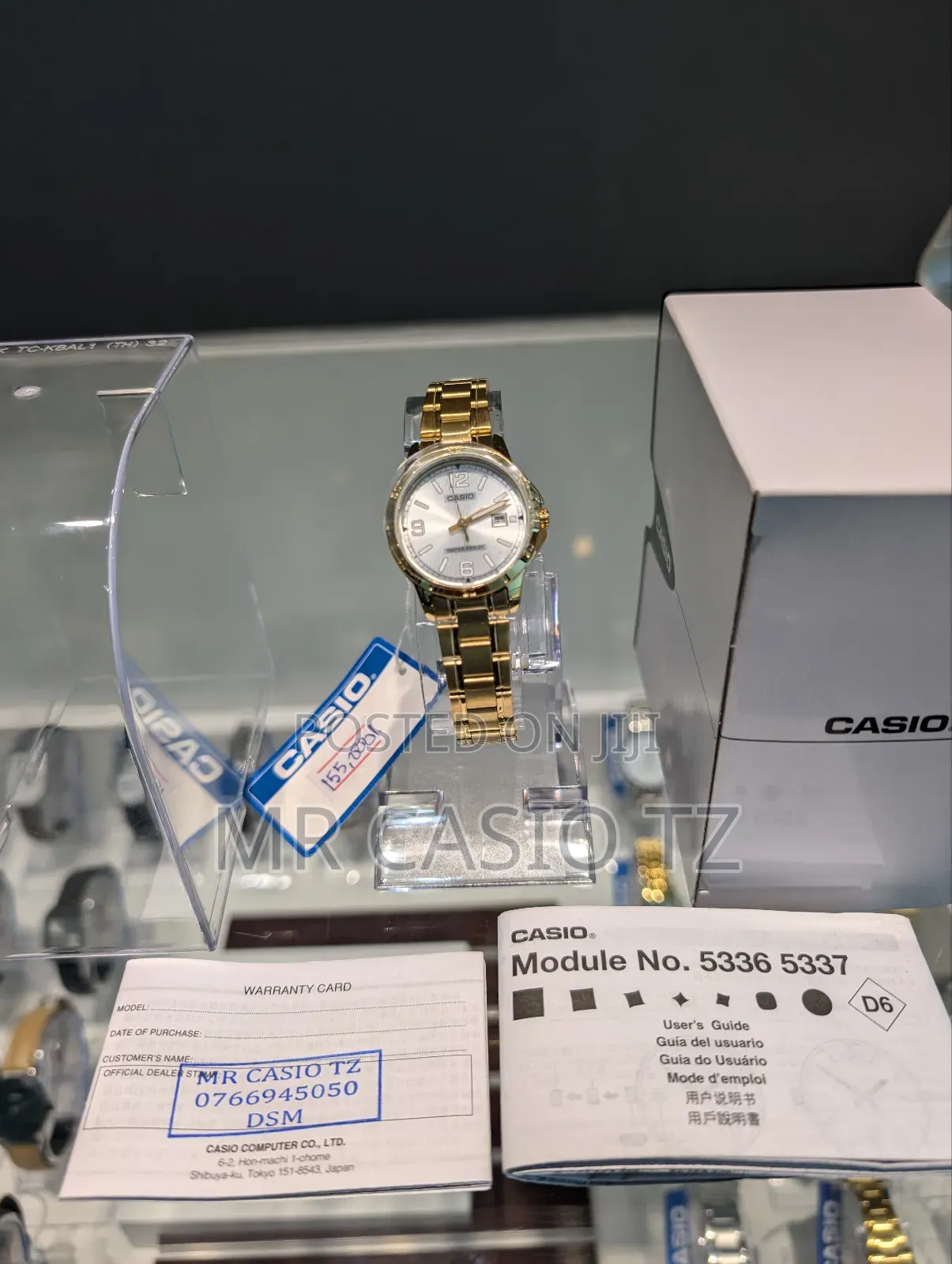 Casio Watch for Women (Ltp-V004g-7b2udf)