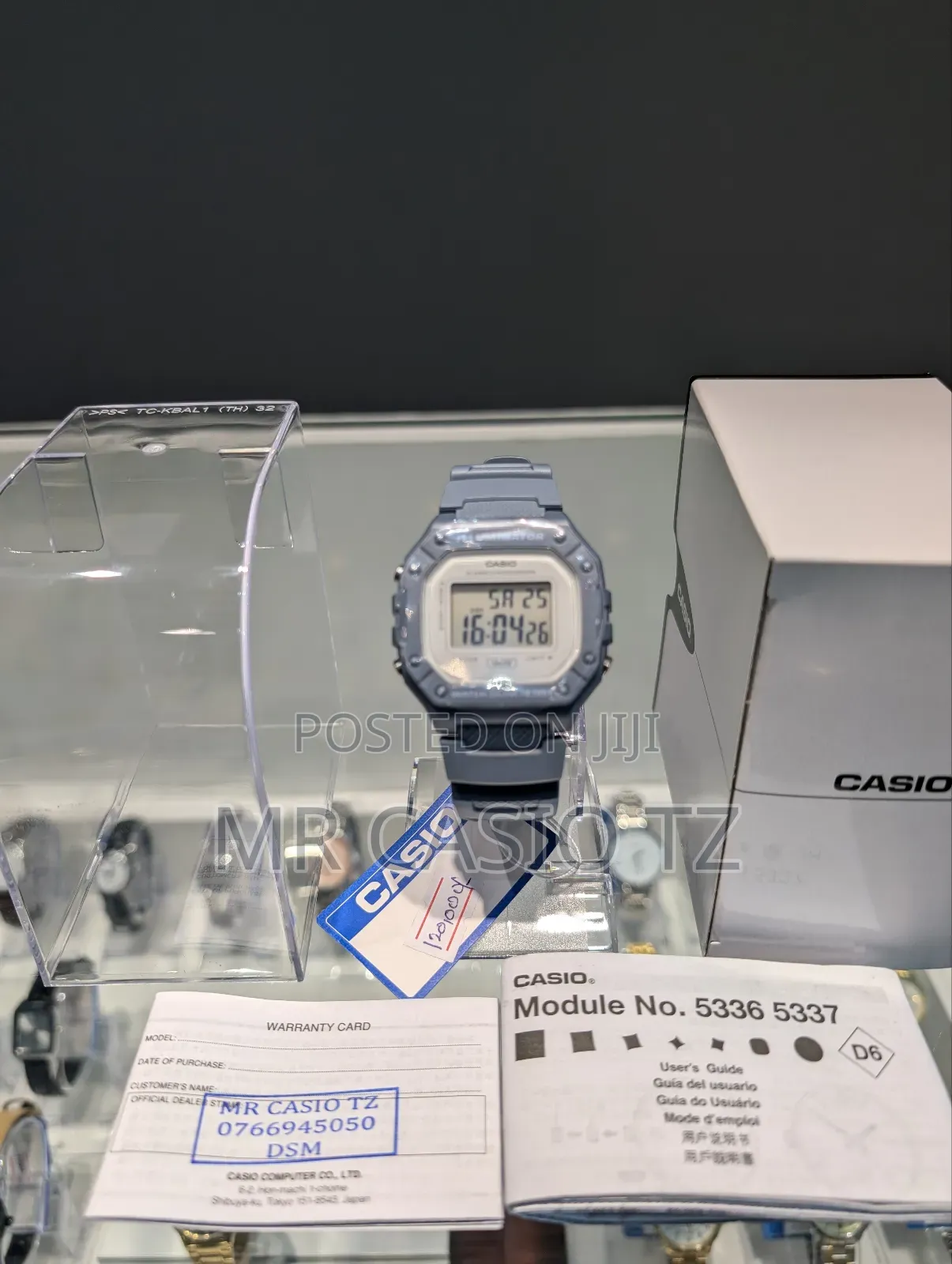 Casio Watch for Men (W-218hc-2avdf)