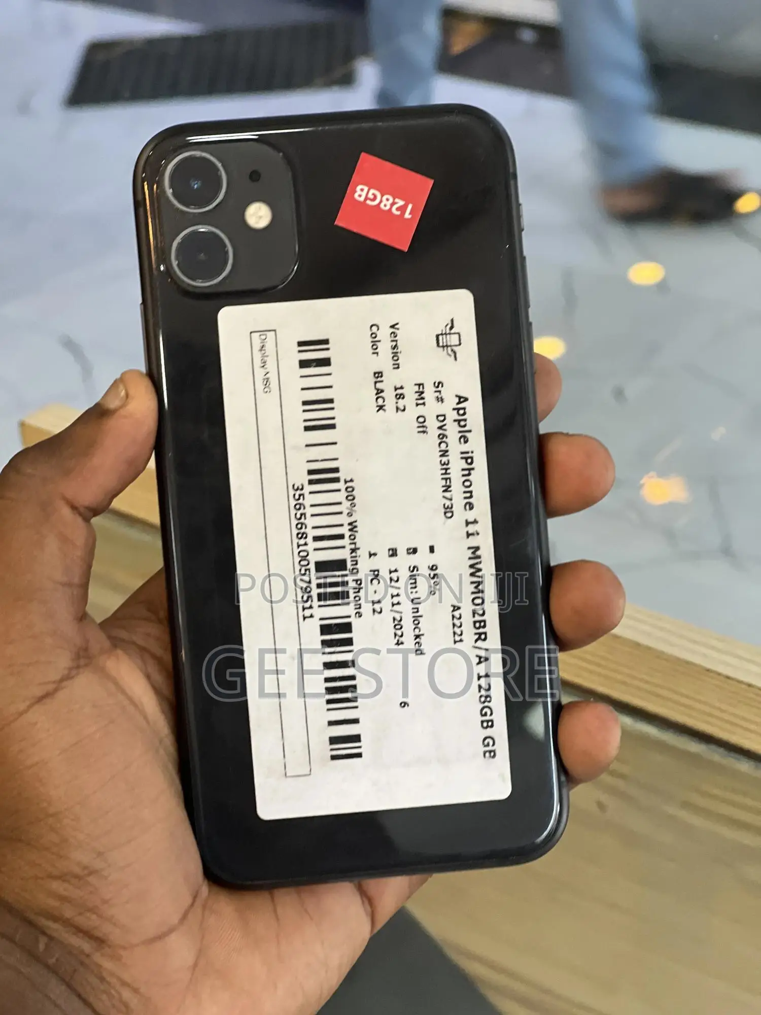 Apple iPhone 11 128 GB Black