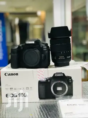 Canon 90D DSLR Camera With Lens 18~135