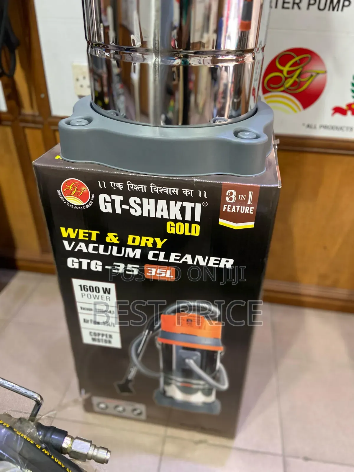 Gt-Shkati Wet and Dry Vacuum Cleaner 35l