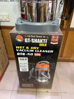 Gt-Shakti Wet and Dry Vacuum Cleaner 50l