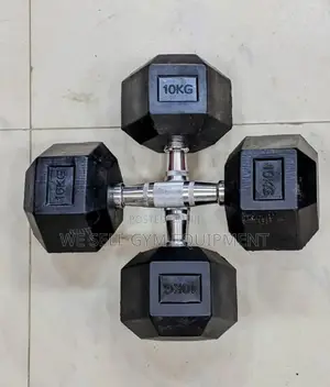Hexagon 10kg Pair