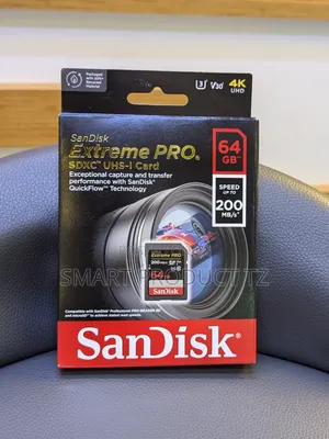 Sandisk Extreme Pro SDXC Uhs-I Card 64gb