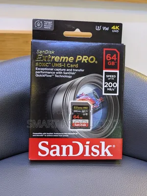 Sandisk Extreme Pro SDXC Uhs-I Card 64gb