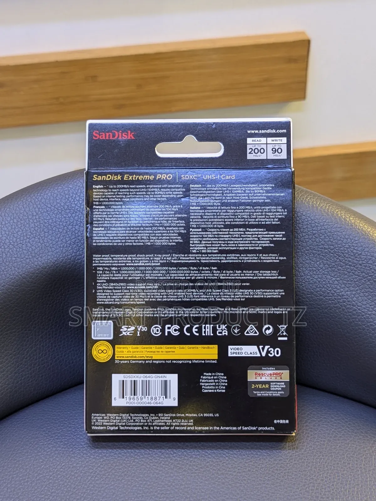 Sandisk Extreme Pro SDXC Uhs-I Card 64gb
