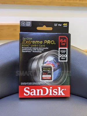 Sandisk Extreme Pro SDXC Uhs-I Card 64gb