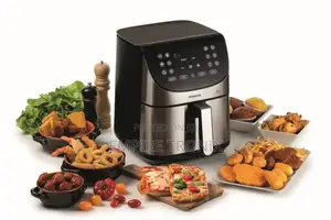 Kenwood - Air Fryer Khealthy Fry 7l S/Steel - Hfm80.000ss