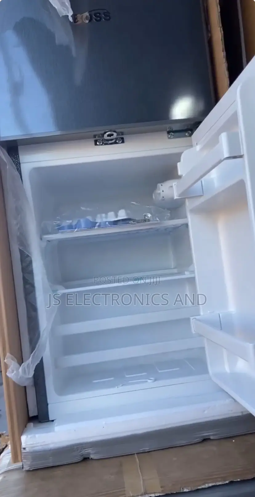 Boss Fridge Liter 100 Double Door Ni Imara Sana