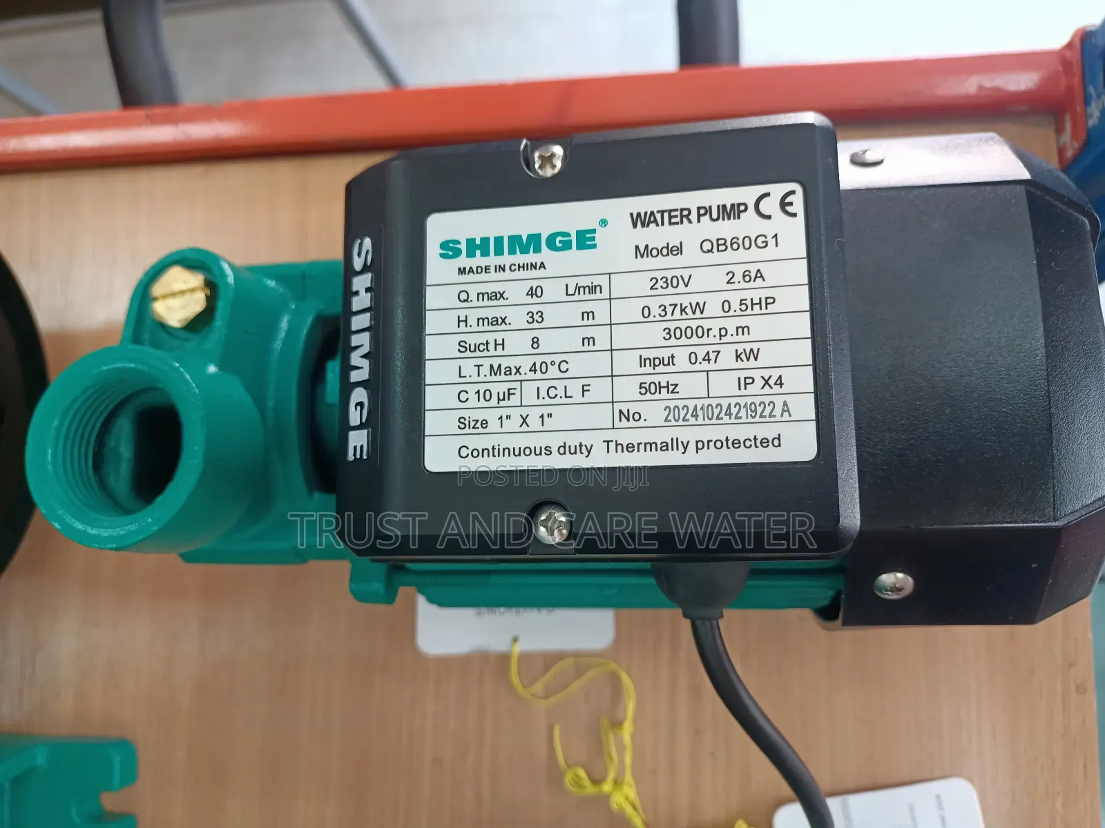 Shimge Surface Pump 0.5hp