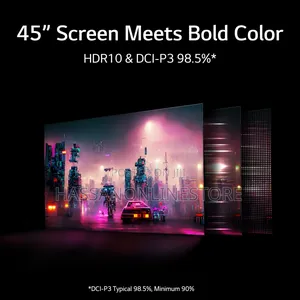 Lg 45gr95qe-B Curved Ultragear Gaming Monitor 45"