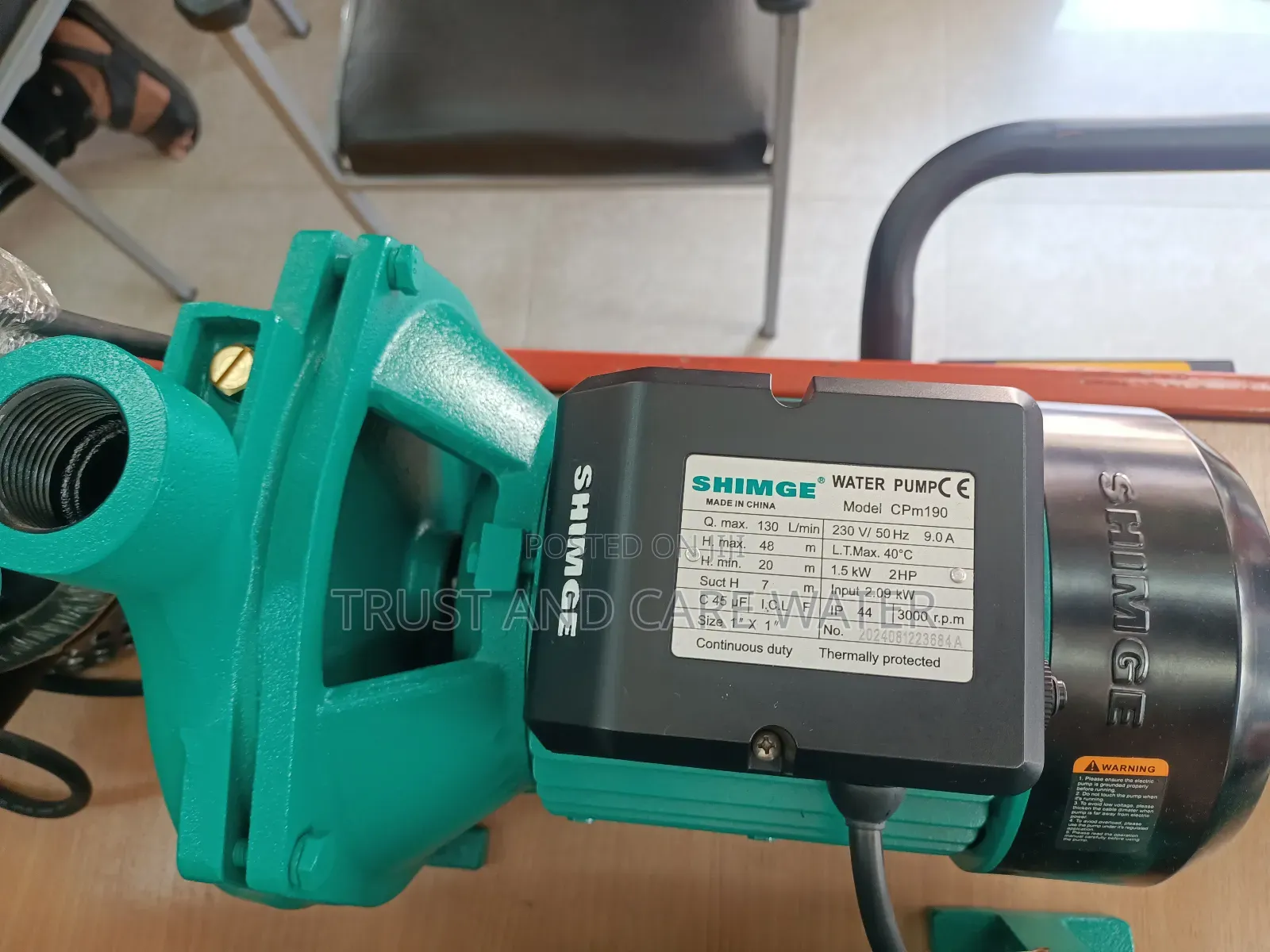 Shimge Surface Pump 2hp