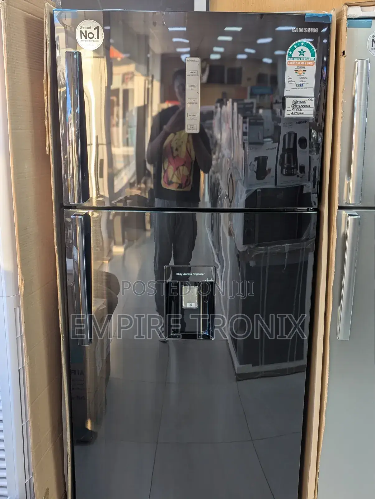 Samsung Double Door Rt85k7111bs Refrigerator 618l