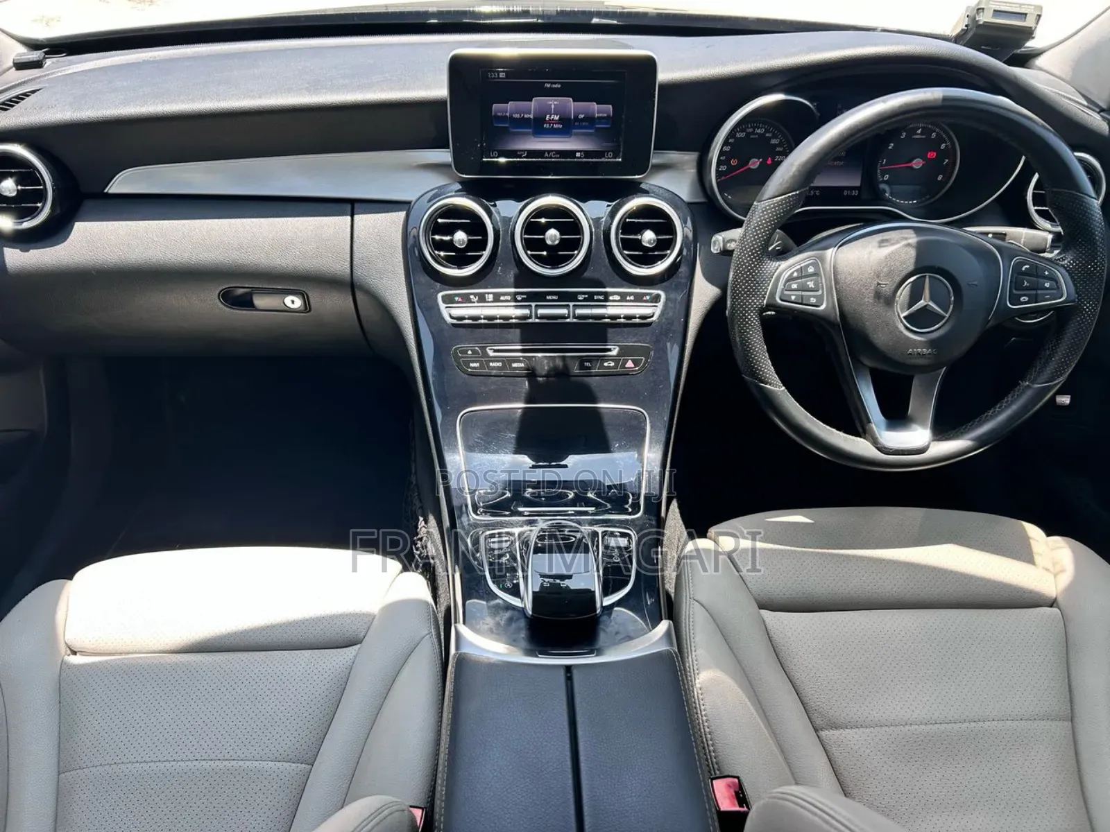 Mercedes-Benz C180 2015 Black