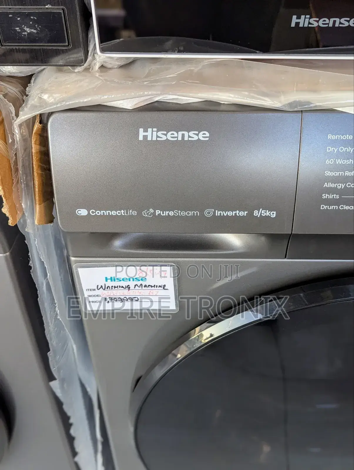 Hisense 8/5kg Wash + Dryer Washing Machine | Wd3q8043bt