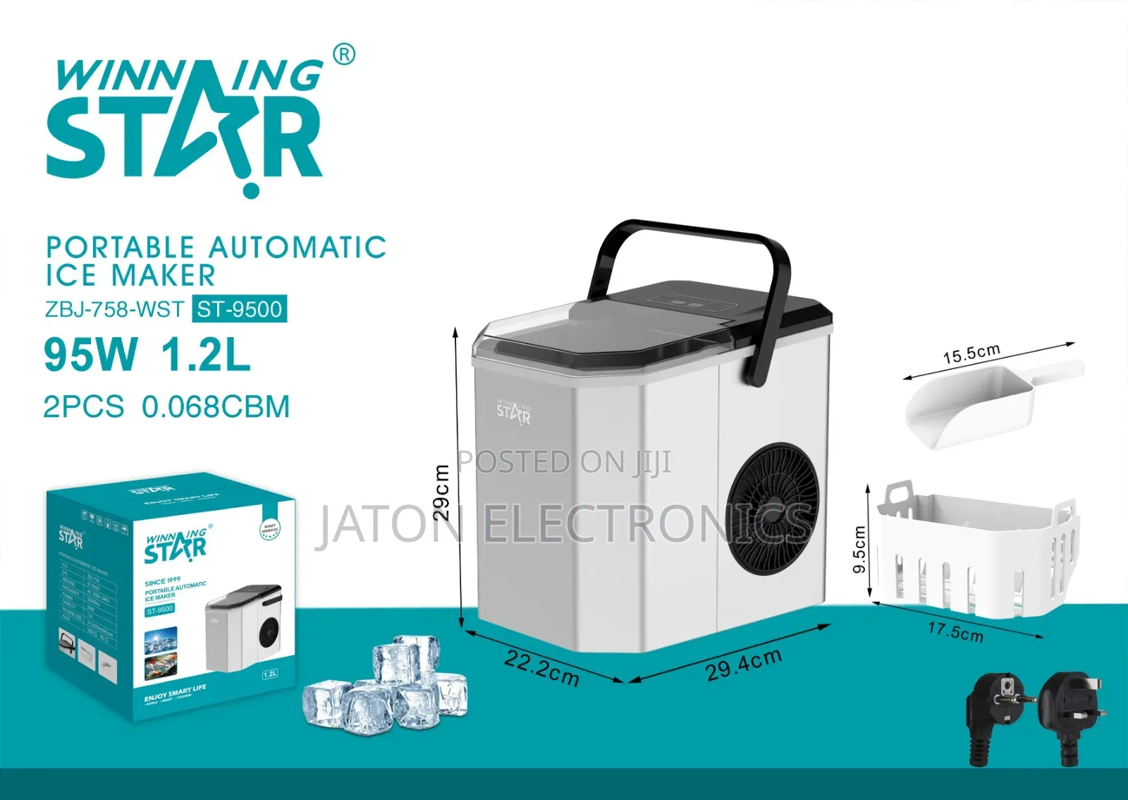 Winningstar Portable Ice Maker Maker