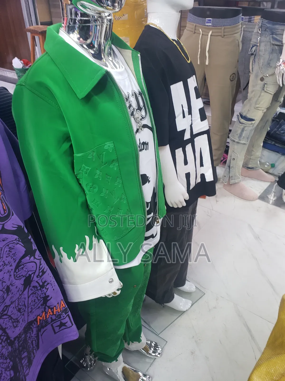 Boys Full Louis Vuitton Material Leather
