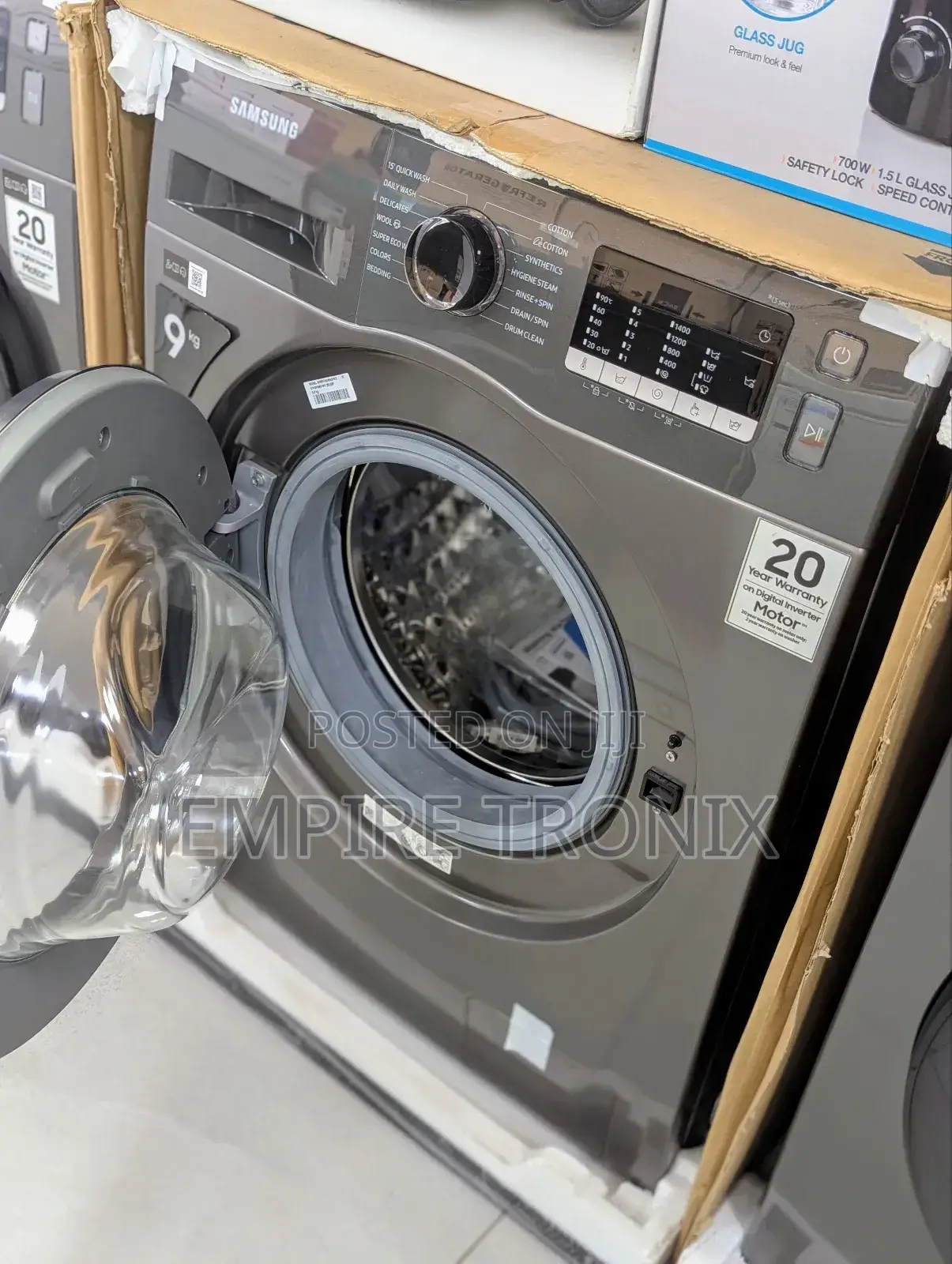 Samsung Ww90ta046ax/Nq Front Load Washing Machine - 9kg