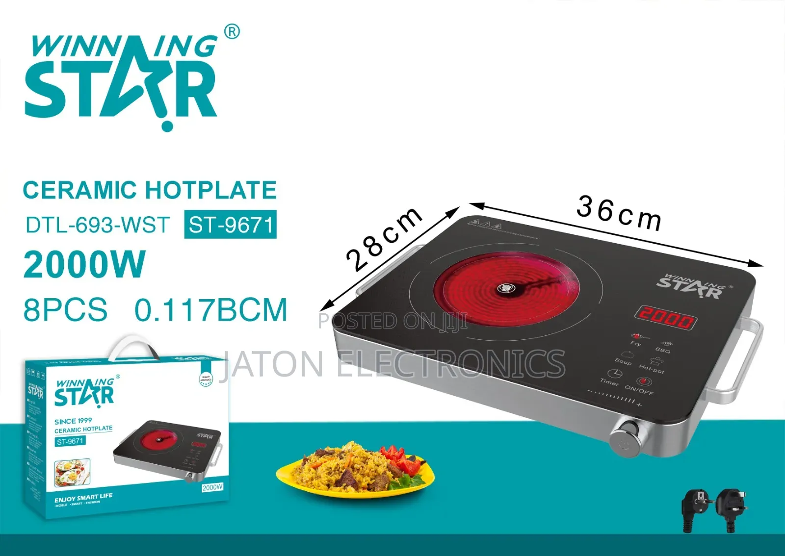 Winning Star Ceramic Hotplate 1