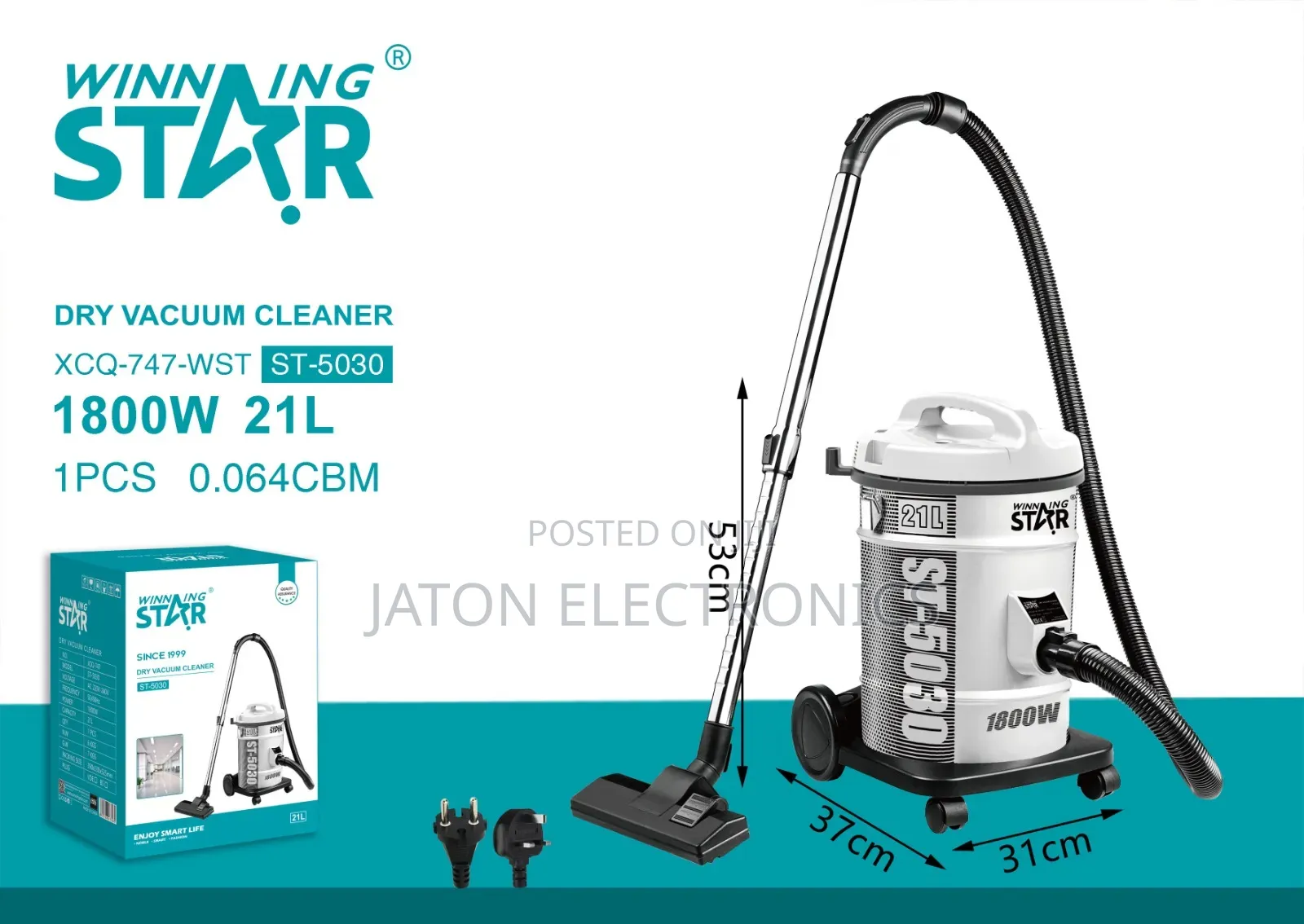 Winning Star Vaccum Cleaner 21l
