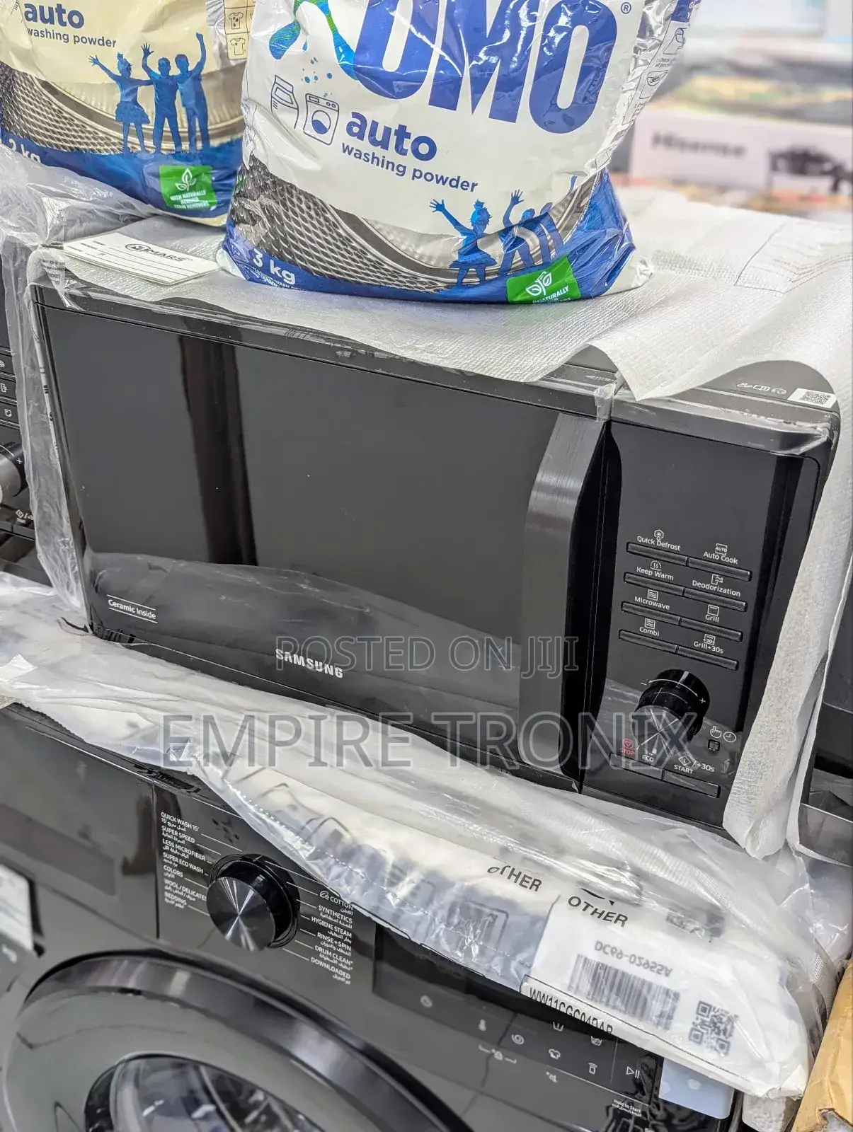 Samsung Grill Microwave Oven, 23l(Mg23k3515ak/Sg)
