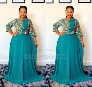 Women's African New Fashion Printed Long-Sleeved High-Waist