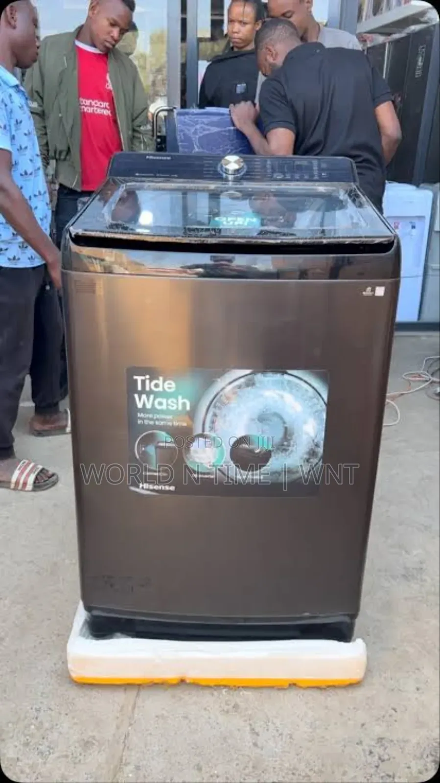 Hisense 18kg Wt5t1825dt
Smart Top Load Auto Washing Machine