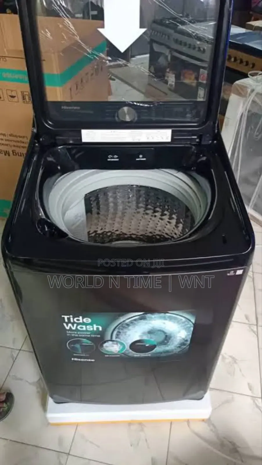 Hisense 16kg Wt5t1625db Smart Top Load Auto Washing Machine